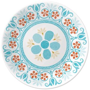 Corelle Dinnerware- Lightweight Global Collection Terracotta Dreams 6.75 Appetizer Plate