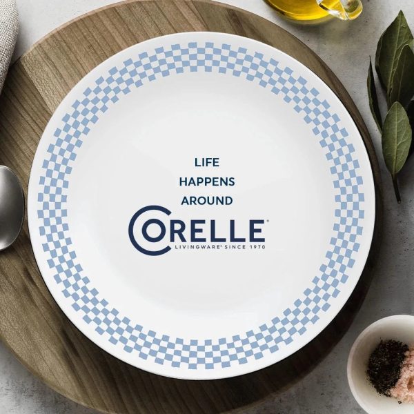 Corelle Dinnerware- Lightweight Amelia 10.25 Dinner Plate