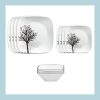 Corelle Dinnerware- Lightweight Timber Shadows 18-piece Dinnerware Set, Service for 6 Corelle Dinnerware- Lightweight Timber Shadows 18-piece Dinnerware Set, Service for 6