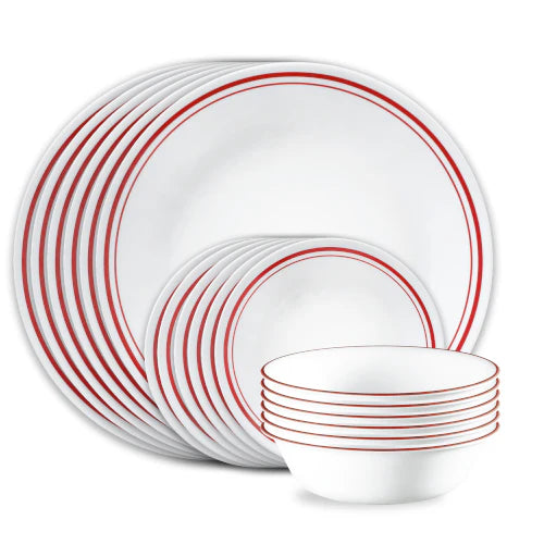 Corelle Dinnerware- Lightweight Logan 18-pc Dinnerware Set, Service for 6 Corelle Dinnerware- Lightweight Logan 18-pc Dinnerware Set, Service for 6