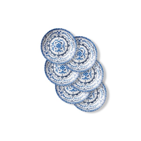 Corelle Dinnerware- Lightweight Portofino 6.75?? Appetizer Plate, 6 pack