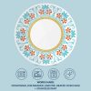 Corelle Dinnerware- Lightweight Global Collection Terracotta Dreams, 8.5?? Salad Plates, 6-pack Corelle Dinnerware- Lightweight Global Collection Terracotta Dreams, 8.5?? Salad Plates, 6-pack