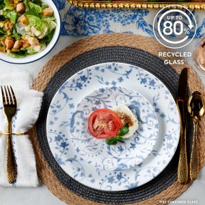 Corelle Dinnerware- Lightweight Darlington 18-piece Dinnerware Set, Service for 6