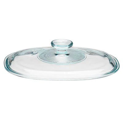 Corelle Dinnerware- Lightweight French White? Glass Lid for 1.5-quart Oval Baking Dish