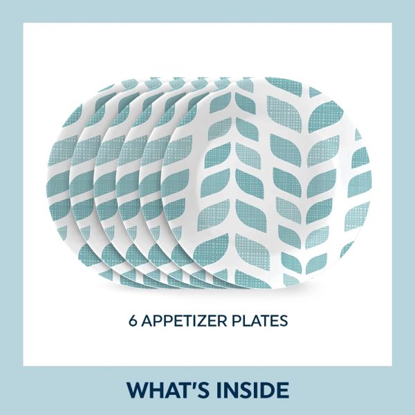 Corelle Dinnerware- Lightweight Global Collection Northern Pines 6.75 Appetizer Plates, 6-pack Corelle Dinnerware- Lightweight Global Collection Northern Pines 6.75 Appetizer Plates, 6-pack
