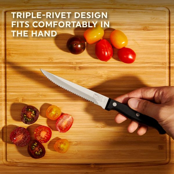 Corelle Dinnerware- Lightweight Essentials? 4-piece Steak Knife Set