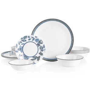 Corelle Dinnerware- Lightweight Veranda 16-piece Dinnerware Set, Service for 4 Corelle Dinnerware- Lightweight Veranda 16-piece Dinnerware Set, Service for 4