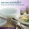 Corelle Dinnerware- Lightweight Winter Frost White 46-ounce Meal Bowl