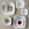 Corelle Dinnerware- Lightweight Aquarello 16-piece Dinnerware Set, Service for 4