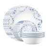 Corelle Dinnerware- Lightweight Darlington 12-piece Dinnerware Set, Service for 4