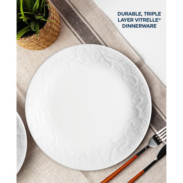 Corelle Dinnerware- Lightweight Bella Faenza 18-piece Dinnerware Set, Service for 6 Corelle Dinnerware- Lightweight Bella Faenza 18-piece Dinnerware Set, Service for 6