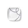 Corelle Dinnerware- Lightweight Lia Square 6.5?? Appetizer Plate