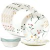Corelle Dinnerware- Lightweight Wildflower Scatter 12-piece Dinnerware Set, Service for 4 Corelle Dinnerware- Lightweight Wildflower Scatter 12-piece Dinnerware Set, Service for 4