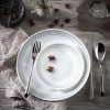 2F7EAD0C_591dffb3-daef-4be8-843c-5d70ef0992b9 78‑Piece Dinnerware Set, Service for 12, Grey Dotted Band White Glass Tableware Set