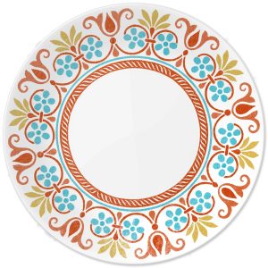 Corelle Dinnerware- Lightweight Global Collection Terracotta Dreams 10.25?? Dinner Plates, 4-pack Corelle Dinnerware- Lightweight Global Collection Terracotta Dreams 10.25?? Dinner Plates, 4-pack
