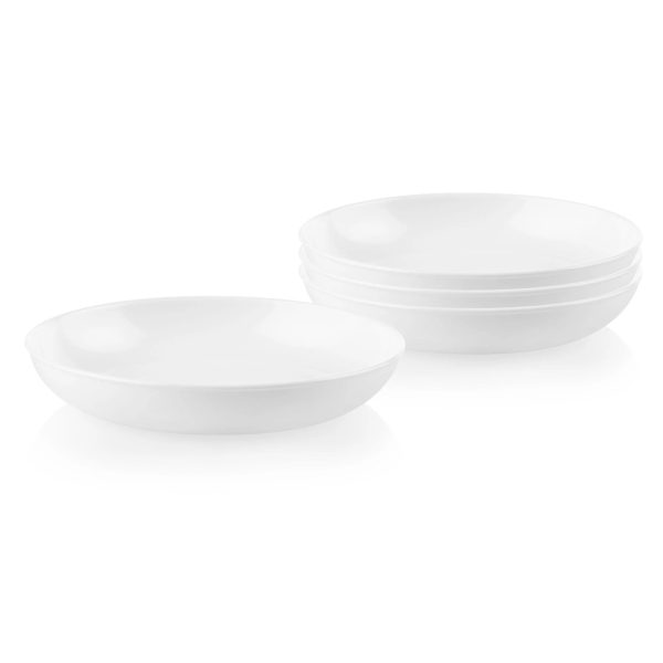 Corelle Dinnerware- Lightweight Winter Frost White 30-ounce Versa Meal Bowls, 4-pack Corelle Dinnerware- Lightweight Winter Frost White 30-ounce Versa Meal Bowls, 4-pack