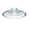 General Dinnerware- Lightweight French White? Fluted Glass Lid for 1.5-quart Round Baking Dish