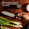 Corelle Dinnerware- Lightweight Essentials? 2-piece Santoku / Partoku Knife Set