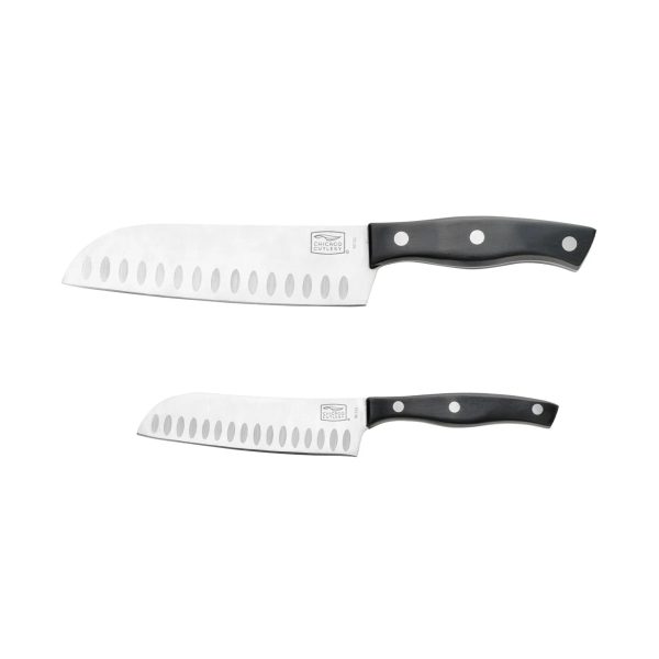 Corelle Dinnerware- Lightweight Ellsworth 2-piece Santoku Knife Corelle Dinnerware- Lightweight Ellsworth 2-piece Santoku Knife