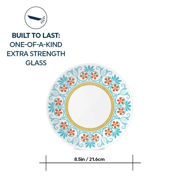 Corelle Dinnerware- Lightweight Global Collection Terracotta Dreams, 8.5?? Salad Plates, 6-pack Corelle Dinnerware- Lightweight Global Collection Terracotta Dreams, 8.5?? Salad Plates, 6-pack