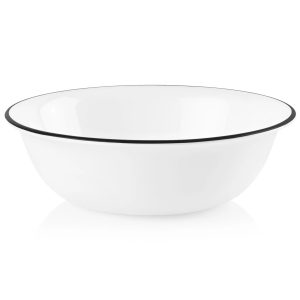 Corelle Dinnerware- Lightweight Inked Poppy 18-ounce Cereal Bowl Corelle Dinnerware- Lightweight Inked Poppy 18-ounce Cereal Bowl