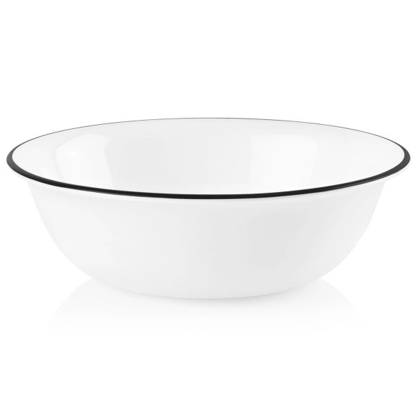 Corelle Dinnerware- Lightweight Inked Poppy 18-ounce Cereal Bowl