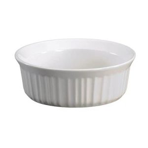 Corelle Dinnerware- Lightweight French White? 24-ounce Casserole Dish