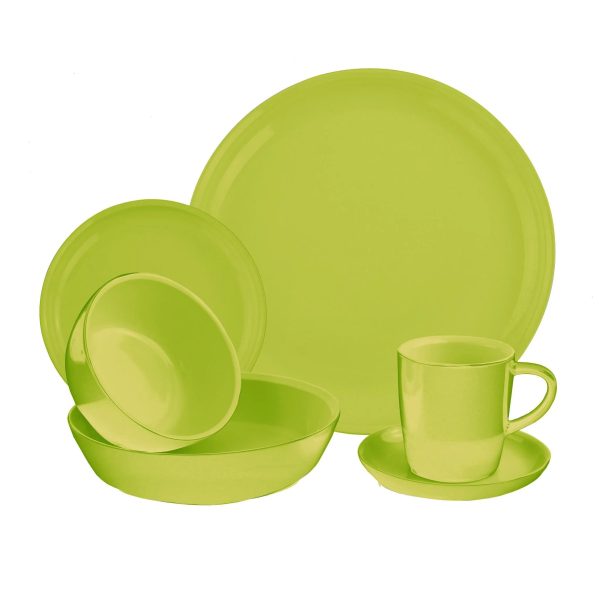 Corelle Dinnerware- Lightweight 6-piece Sprout Dinnerware Set , Service for 1 Corelle Dinnerware- Lightweight 6-piece Sprout Dinnerware Set , Service for 1