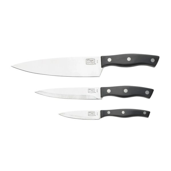 Corelle Dinnerware- Lightweight Ellsworth 3-piece Knife Set