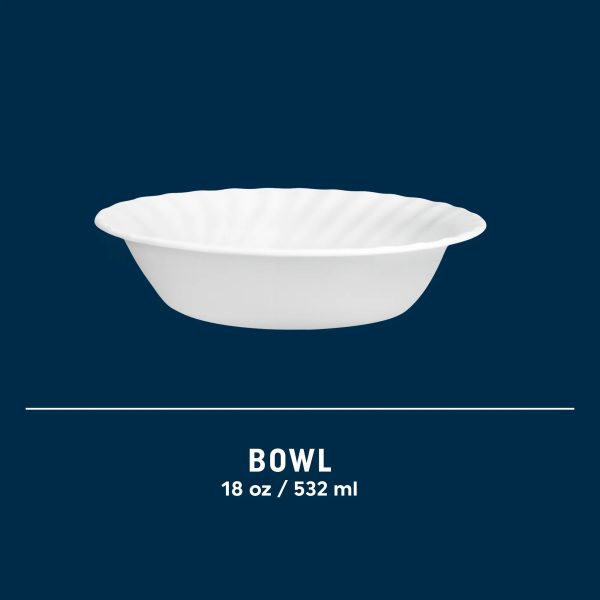 Corelle Dinnerware- Lightweight Enhancements 18-ounce Glass Cereal/Soup Bowl Corelle Dinnerware- Lightweight Enhancements 18-ounce Glass Cereal/Soup Bowl