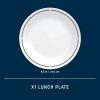 Corelle Dinnerware- Lightweight Brasserie 8.5 Salad Plate