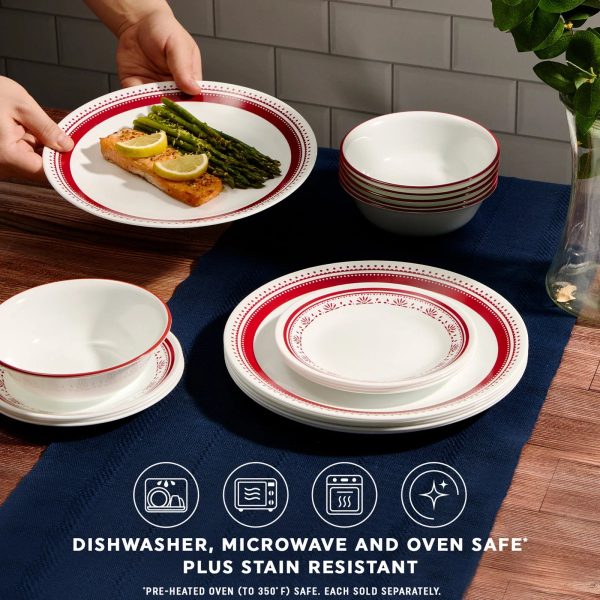 Corelle Dinnerware- Lightweight Sadie 8.5 Salad Plate