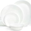 Corelle Dinnerware- Lightweight Winter Frost White 38-piece Dinnerware Set, Service for 12 Corelle Dinnerware- Lightweight Winter Frost White 38-piece Dinnerware Set, Service for 12