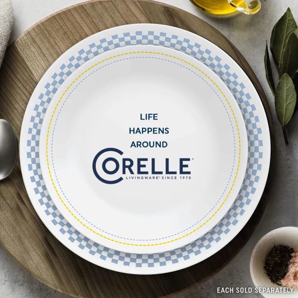 Corelle Dinnerware- Lightweight Amelia 8.5 Salad Plate