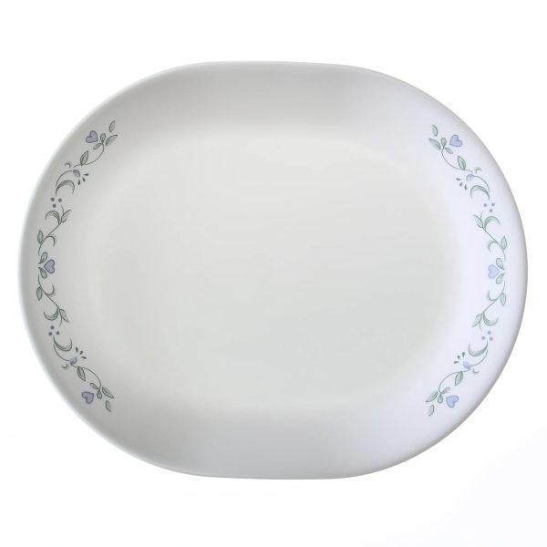 General Dinnerware- Lightweight Country Cottage 12.25 Serving Platter
