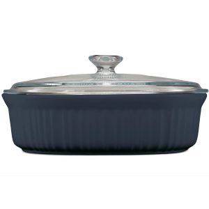 Corelle Dinnerware- Lightweight French Colors 2.5-quart Oval Baking Dish, Navy Corelle Dinnerware- Lightweight French Colors 2.5-quart Oval Baking Dish, Navy