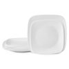 Corelle Dinnerware- Lightweight Boutique Vivid White 8-piece Dinnerware Set, Service for 4 Corelle Dinnerware- Lightweight Boutique Vivid White 8-piece Dinnerware Set, Service for 4