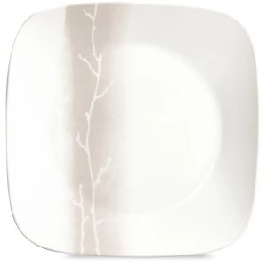 Corelle Dinnerware- Lightweight Square Wandering Grove 10.5 Dinner Plate Corelle Dinnerware- Lightweight Square Wandering Grove 10.5 Dinner Plate