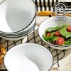 Corelle Dinnerware- Lightweight Delicate Grid 18-piece Dinnerware Set, Service for 6 Corelle Dinnerware- Lightweight Delicate Grid 18-piece Dinnerware Set, Service for 6