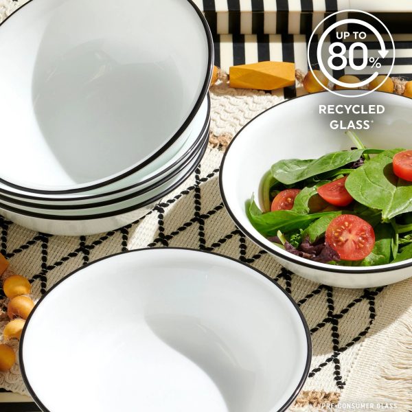 Corelle Dinnerware- Lightweight Delicate Grid 18-piece Dinnerware Set, Service for 6 Corelle Dinnerware- Lightweight Delicate Grid 18-piece Dinnerware Set, Service for 6