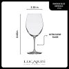 Corelle Dinnerware- Lightweight Bangkok Bliss Bordeaux Glasses (4-Pieces), 25-ounce, Dishwasher Safe, Lead-free Crystalline Corelle Dinnerware- Lightweight Bangkok Bliss Bordeaux Glasses (4-Pieces), 25-ounce, Dishwasher Safe, Lead-free Crystalline