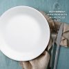 Corelle Dinnerware- Lightweight Winter Frost White 16-piece Mugless Dinnerware Set, Service for 4 Corelle Dinnerware- Lightweight Winter Frost White 16-piece Mugless Dinnerware Set, Service for 4