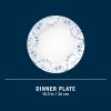 Corelle Dinnerware- Lightweight Darlington 10.25 Dinner Plate Corelle Dinnerware- Lightweight Darlington 10.25 Dinner Plate