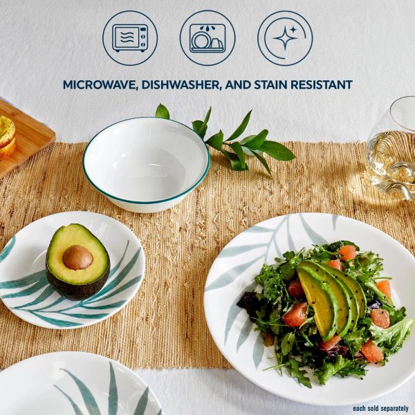 Corelle Dinnerware- Lightweight Solar Print 8.5 Salad Plate, EXCLUSIVE Corelle Dinnerware- Lightweight Solar Print 8.5 Salad Plate, EXCLUSIVE