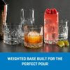 Corelle Dinnerware- Lightweightware Traze PST Highball Glasses (4-Pieces), 12-ounce, Dishwasher Safe