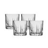 Corelle Dinnerware- Lightweight Traze PRE Rocks Glasses (4-Pieces), 12-ounce, Dishwasher Safe