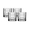 Corelle Dinnerware- Lightweight Traze FTR Rocks Glasses (4-Pieces), 12-ounce, Dishwasher Safe