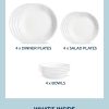 Corelle Dinnerware- Lightweight Bella Faenza 12-piece Dinnerware Set, Service for 4 Corelle Dinnerware- Lightweight Bella Faenza 12-piece Dinnerware Set, Service for 4