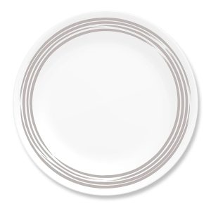 Corelle Dinnerware- Lightweight Brushed Silver 8.5 Salad Plate Corelle Dinnerware- Lightweight Brushed Silver 8.5 Salad Plate