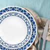 Corelle Dinnerware- Lightweight Cobalt Circles 16-piece Mugless Dinnerware Set, Service of 4 Corelle Dinnerware- Lightweight Cobalt Circles 16-piece Mugless Dinnerware Set, Service of 4